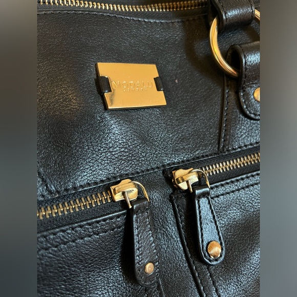 Modalu Pippa Satchel - Black Leather - Picture 2 of 9